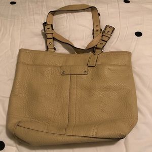 Coach Hamilton Pebble Leather Tote